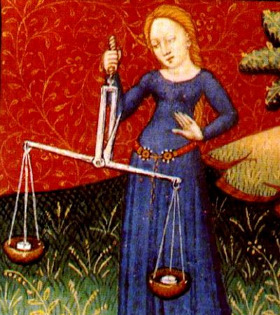 Libra's scales