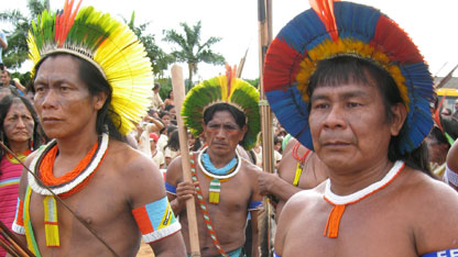 The Kayapo tribe.