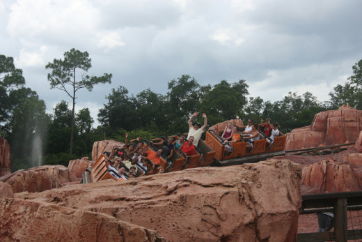 Big Thunder Mountain is one of the most thrilling rides currently at the Magic Kingdom.