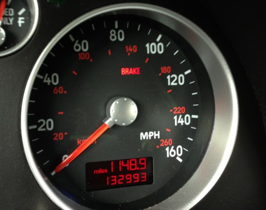 It's estimated that 1 in 10 cars will have their odometer tampered with.  Look for clues both in and around the gauges, as well as along the whole car to help you determine if fraud is afoot.