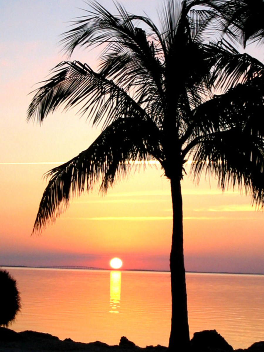 Key Largo sunset.