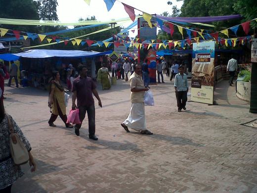 Open Air Concept of Dilli Haat