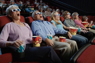 3D Movies have been around for years.