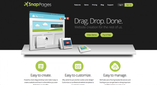 Snappages - create a free website