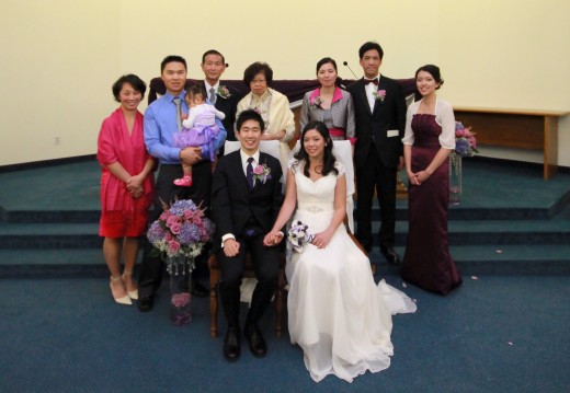 The families of John and Mona