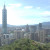 The view on Taipei 101 from Elephant mountain. The view on Taipei 101 from Elephant mountain.