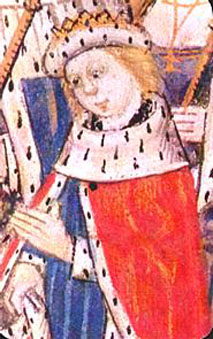 Edward V portrait for his coronation