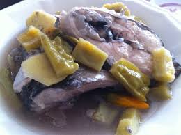 Vinegar Milkfish Stew or Paksiw na Bangus in Tagalog