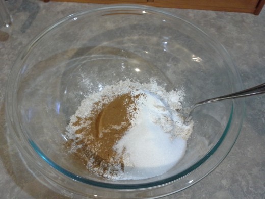 Step One: Combine all dry ingredients