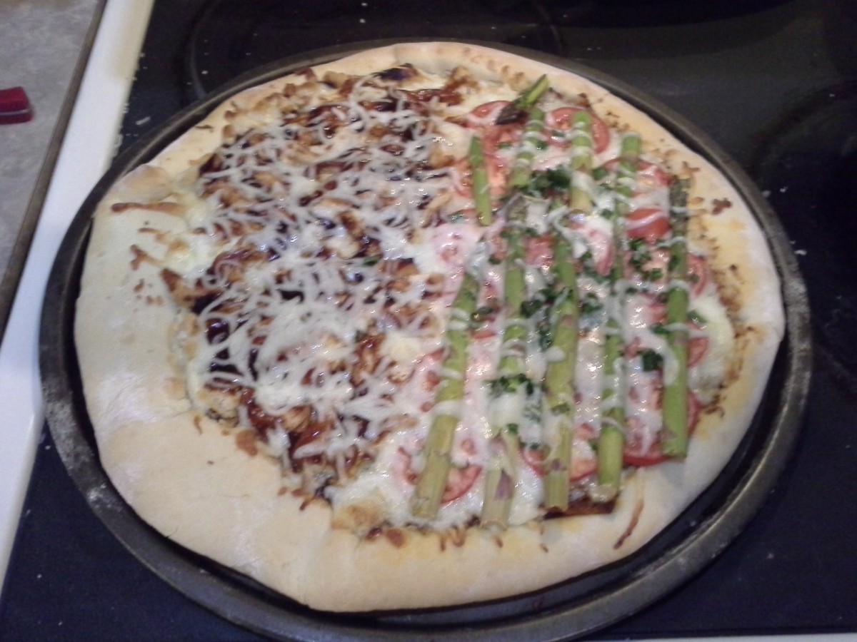 Step Eight: Cook your pizza and enjoy!