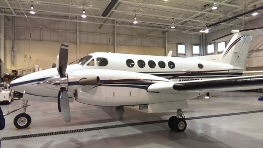 King Air (there were two on display).