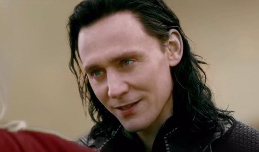 Tom Hiddleston as Loki in Thor: The Dark World