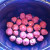 Lay meatballs in the base of the slow cooker Lay meatballs in the base of the slow cooker