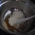 Wet ingredients added to the baking mix Wet ingredients added to the baking mix