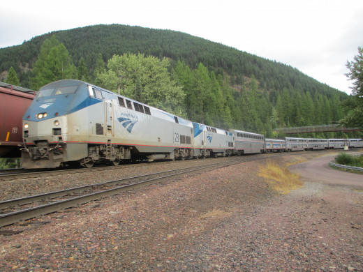 Empire Builder in Montana