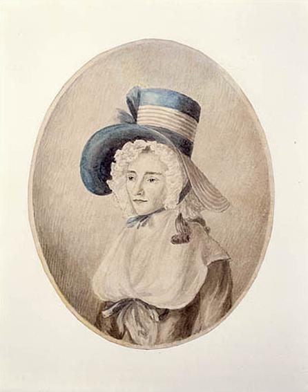 Elizabeth Simcoe in 1790, by Mary Anne Burges