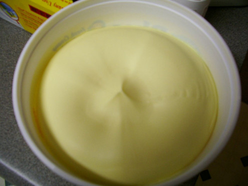 A Vegan substitute for Butter - Margarine.