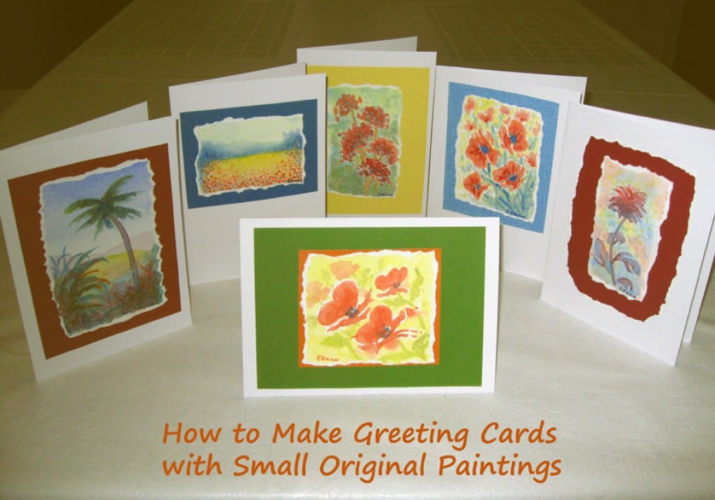 How to Create Greeting Cards With Original Paintings ...