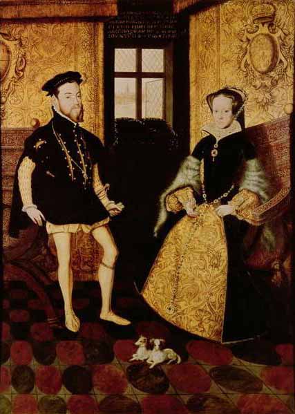 Mary I married Philip II of Spain.