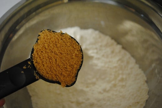 Step 4: In a separate bowl, mix your dry ingredients together