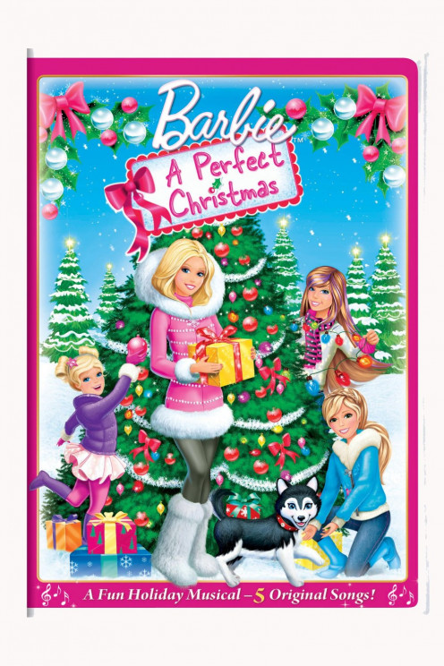 Barbie: A Perfect Christmas DVD Movie Cover