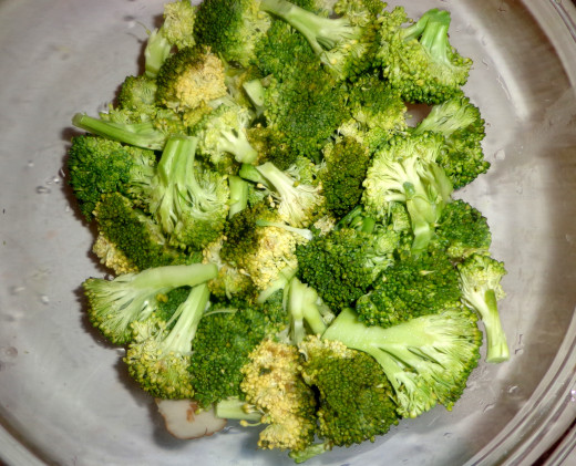 Broccoli pieces