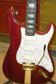 Purpleheart Wood Guitar