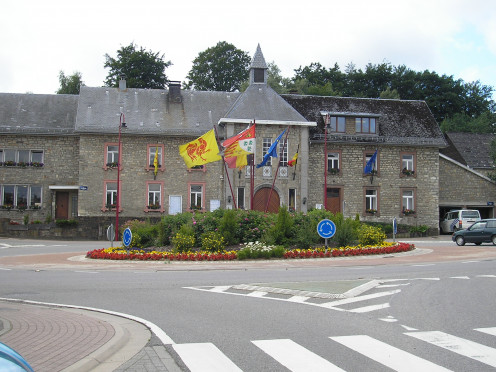 Town Hall, Waimes, eastern Belgium