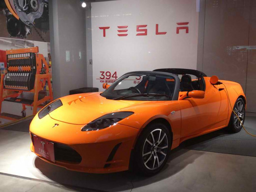 The Tesla Roadster