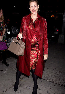 Gossip Girl Kelly Rutherford pregnancy picture