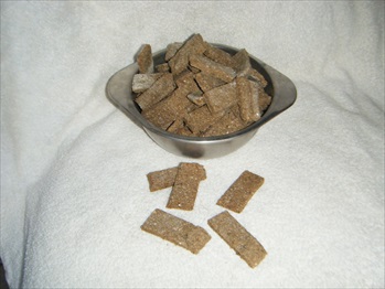 Bowl of Liver Dog Biscuit Treats