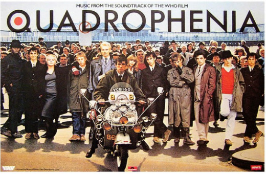 Quadrophenia - if you like 'Tommy', try this for size, with bird's eye views of the scooter-riding 'hero' riding along the clifftops at Beachy Head