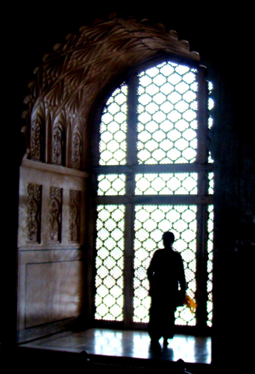 Jali work of Bibi Ka Maqbara, Aurangabad, Maharashtra 1