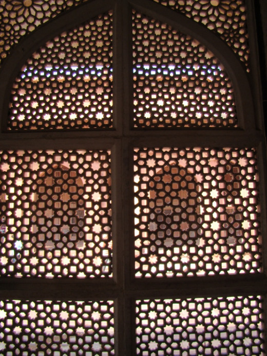 Jali work of Salim Chisti's mausoleum, Fatehpur Sikri 3