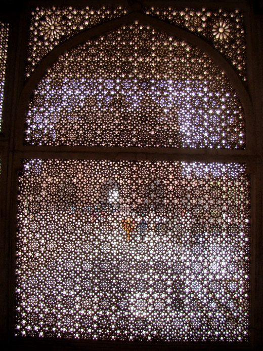 Jali work of Salim Chisti's mausoleum, Fatehpur Sikri 6