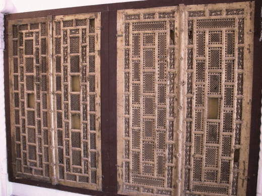 Jali work of Meherangad fort; Jodhpur, Rajsthan 1