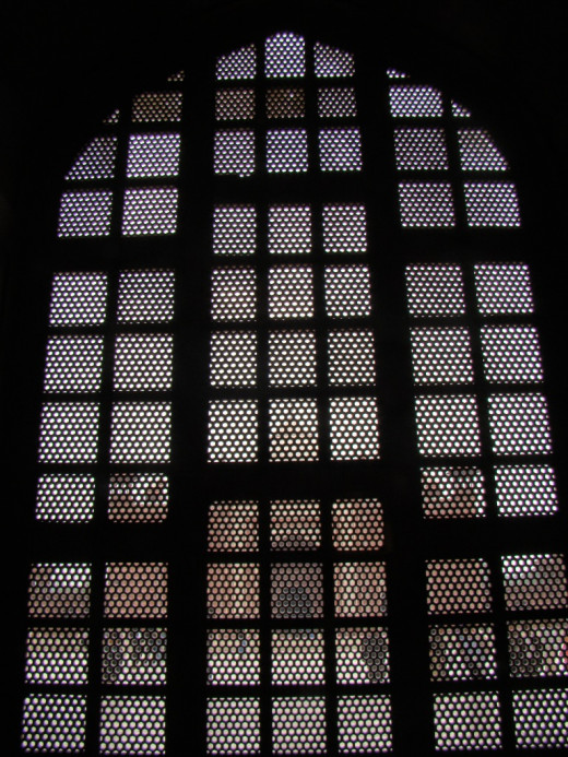 Jali work of Taj Mahal 2