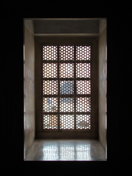 Jali work of Taj Mahal 3
