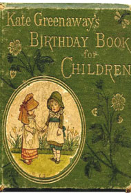 "Birthday Book for Children" by Kate Greenaway.