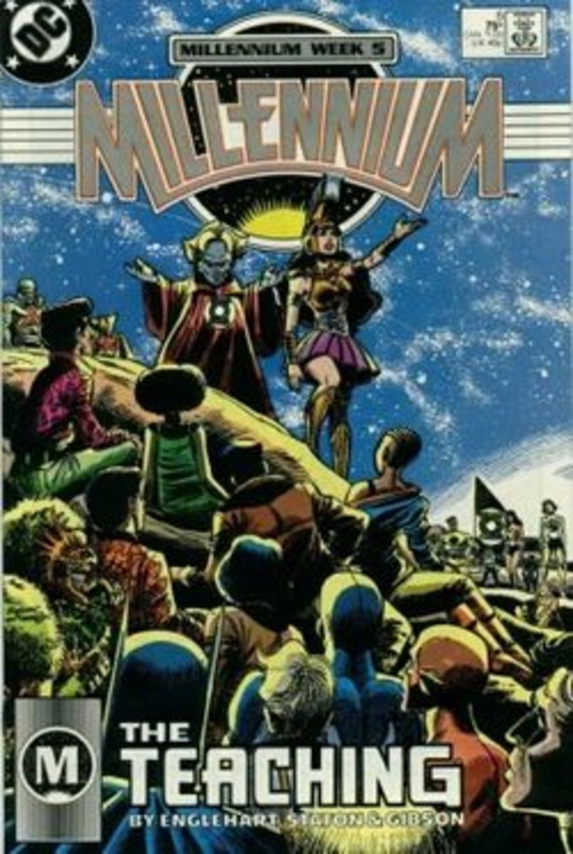 The cover for Millennium #5.