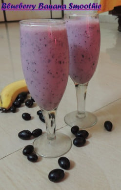 Blueberry Banana Smoothie : A Healthy Drink