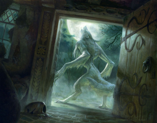 Werewolf : Transformed During Full Moon
