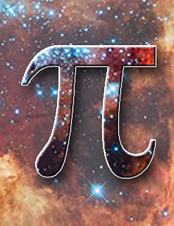 The Pi symbol could very represent the infinite harmony of the Universe.