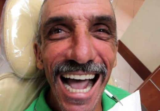 Martin's beautiful and truly happy smile.