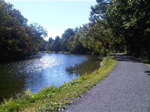 States: Pennsylvania Counties: Carbon, Northampton Length: 7.7 miles Trail end points: Where the PA Turnpk crosses the river (Parryville) to Near the river bend east of Susquehanna St. (Jim Thorpe) Trail surfaces: Crushed Stone, Dirt Trail category: 