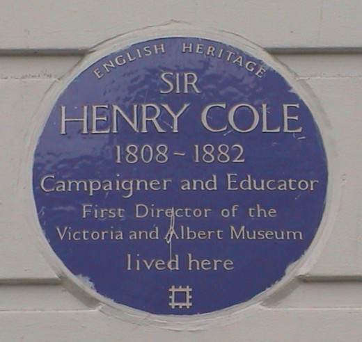 Sir Henry Cole, English Heritage Blue Plaque