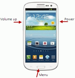 Samsung Galaxy S3 hard reset