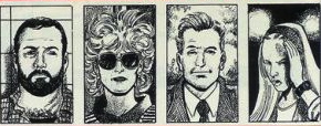 The noted suspects of the murder…Steve London, Christine Fenton, Michael Boyd and Deni Hayes.