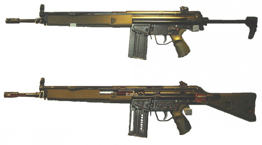 The Heckler & Koch G3 battle rifle