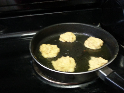 From the bowl to the frying pan !